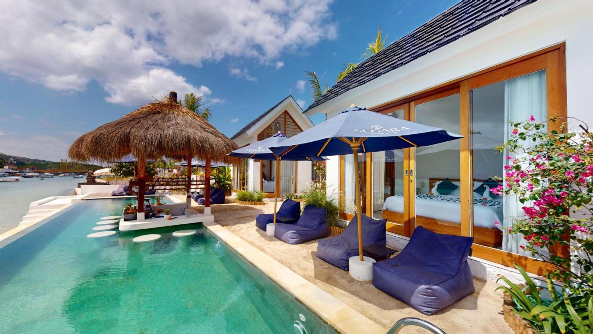 Segara Seaside Resort Lembongan Exterior foto