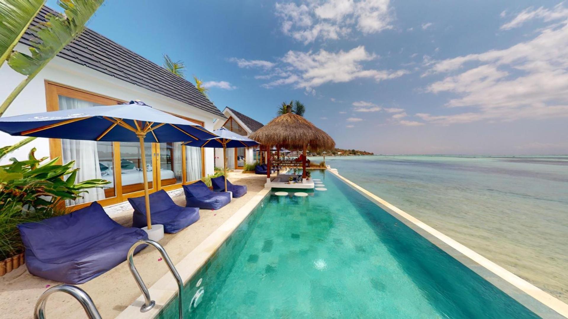 Segara Seaside Resort Lembongan Exterior foto